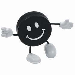 Hockey Puck Figure Stress Toy