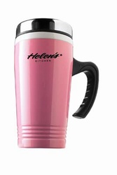 Ceramic and Stainless Steel Travel Mug - 12 oz