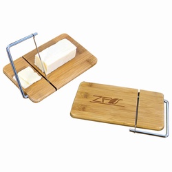 Mini Bamboo Cheese Board With Slicer