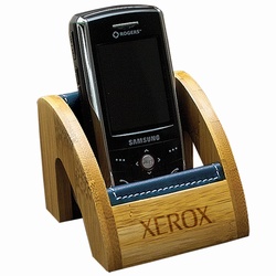 Desktop Bamboo Phone Holder