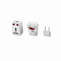 Universal Travel Adapter with USB Port