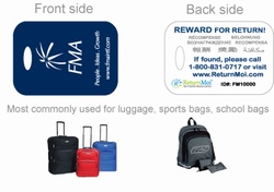 Return Moi Luggage Tag