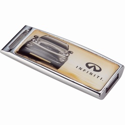 Dynamic Metal USB Flash Drive by Sourcery:2GB