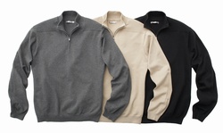 Cutter & Buck The Legend 1/2 Zip Mock Sweater