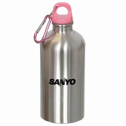 500 ML Stainless Steel Water Bottle W/Carabiner