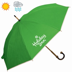 NON WOVEN EXECUTIVE UMBRELLA WITH BAMBOO SHAFT