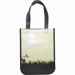 Laminated Non-Woven Small Shopper Tote