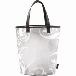 Laminated Basket Swirl Tote