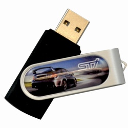 Dome Rotate Flash Drive 1GB - FREE Dome