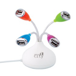 Flower USB Hub (4-Port)