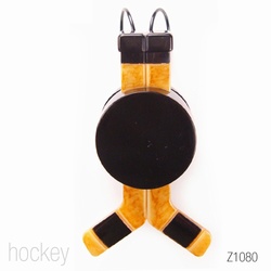 Hockey Themed Sunglasses Clip