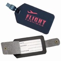 BONDED LEATHER LUGGAGE TAG