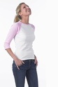 3/4 Sleeve Ladiies Raglan Top