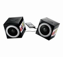 Cube Cardboard Paper Speaker Set