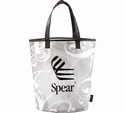 Laminated Basket Swirl Tote