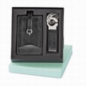 LUSSO LUGGAGE TAG & FRANCESCO KEY RING SET